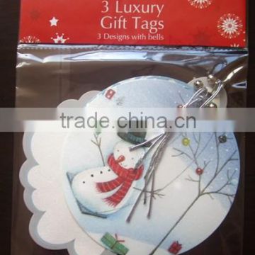 3 luxury Christmas gift tag
