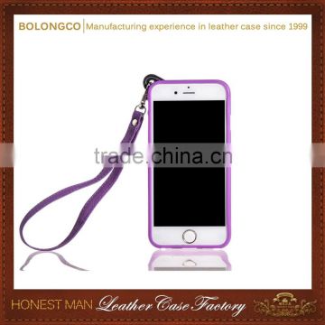 Compatible Brand Custom Made Best Quality For Iphone 5 wallet Leather Case With Shoulder Strap