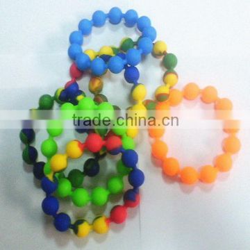 Cheap latest custom color filled silicone bracelets