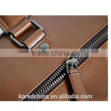 Wholesale excellent quality Genuine leather business men's bag