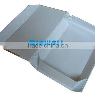 rigid gift packaging box with high printing quality could be folding