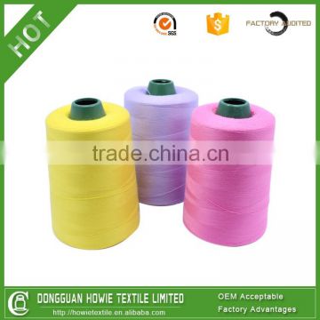 Guangzhou All new 100% Polyester Core Spun Sewing Thread on Net Tube(No Recycle)