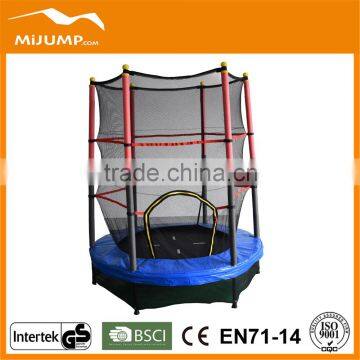 55'' Kids Indoor Jumping Trampoline with Enclosure Combo