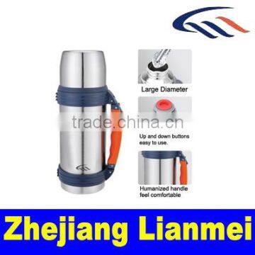 vacuum flask with handle