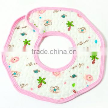cotton with waterproof customized baby bib