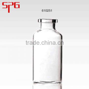 Wholesale in china made of low borosilicate glass tubing 25ml small glass injection bottle