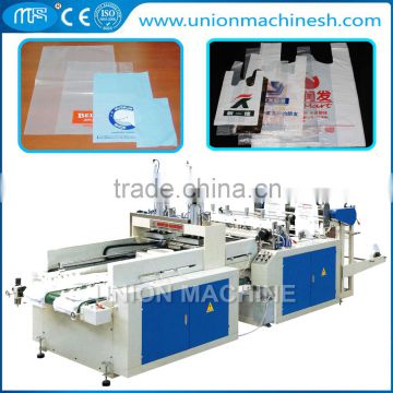 PP PE PVC Plastic Bag Making Machine Fully Automatic with Dual Channel