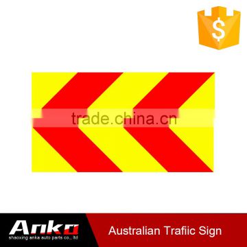 red triangle road traffic signs and symbols,reflective aluminum plate,red yellow reflective