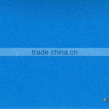 blue color high gloss decorative pvc membrane foil for profile wrapping