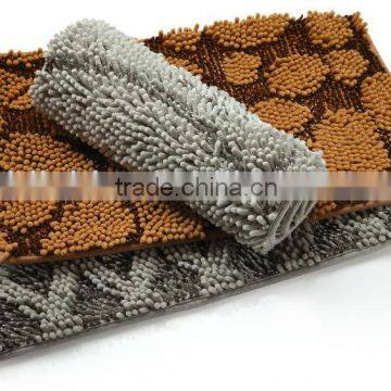 Jacquard chenille Floor Mat