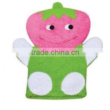 cute fruit bath glove toy