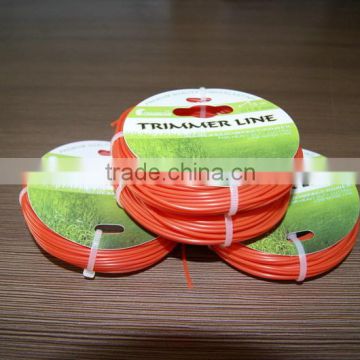 1.6mm orange nylon trimmer line