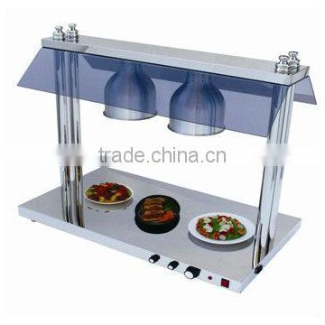 2015 two head warming food display With CE