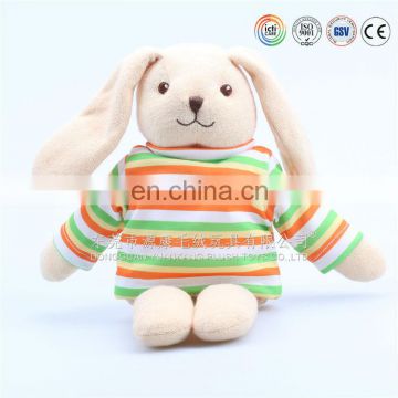 Soft rabbit toy for kids plush bunny toy