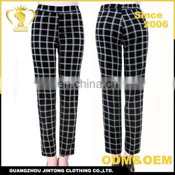 2017 OEM/ODM Hot Sale casual women's plus size suit pants