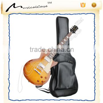 Music instrument guitar padded backpack bag