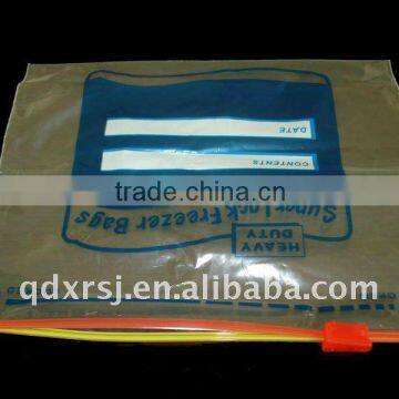 LDPE Printed Slider Bag