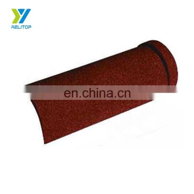 Stone coated roof tile accessories circular hip ridge tile for roof tile