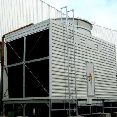 Natural Cooling Tower Not Round Counter Flow Square Wet cooling tower
