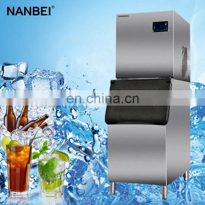 200kg industrial ice cubes maker cheap commercial ice making machine