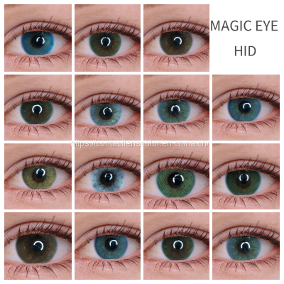 Natural Hidrocor Super natural 13 Colored contact Lenses Green Eye Color Contact Lens Soft Eye Contact Lenses