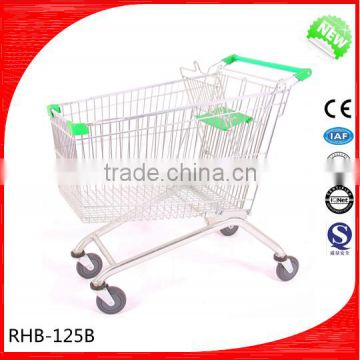 Pay attention to details plastic shopping holder cart(RHB-125B)