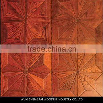 high quality cheap art parquet engineered wood flooring of shengpai china