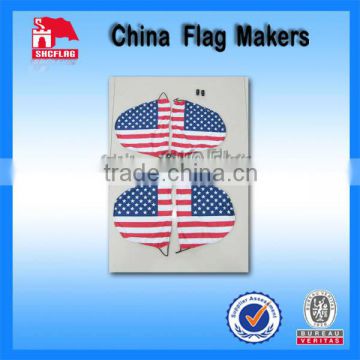 America Flag Promotional Car Mirror Flag Cover Cover