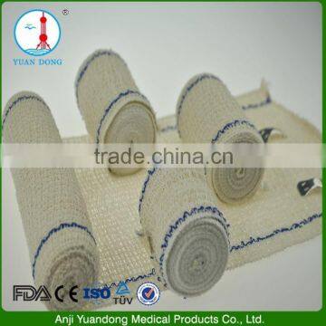 YD90118 sterile crepe elastic bandage blue line