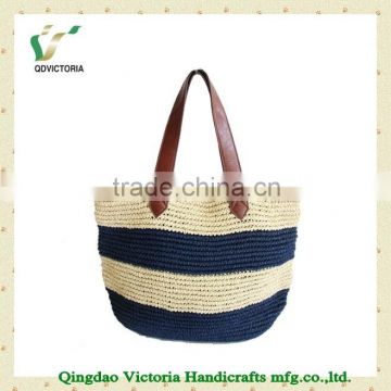2014 Ladies' Fashion Paper Straw Beach Bag