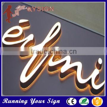 Low price advertising custom letters 3d acrylic outdoor signage