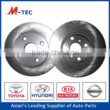 Brake disc price with OE standard 43512-12500 for Corolla hot sale