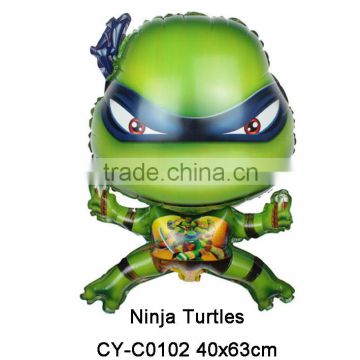 2016Hot Sale Teenage Mutant Ninja Turtles Inflatable Helium Balloon Party Decoration Supplies