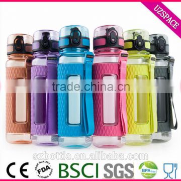 high quality with promotional wholesale transparent water bottle Passed FDA