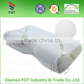 White-Green Bamboo Outer Cover latex pillow