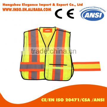 Reflective Vest For Running Or Cycling High Visibility Man Waistcoat Reflective Safety Clothing