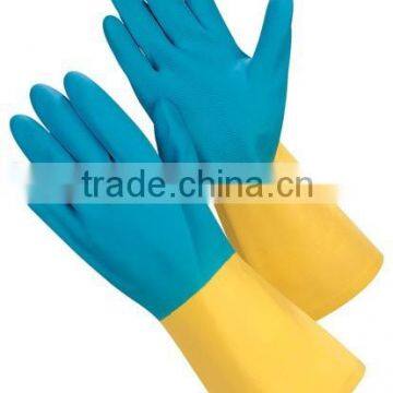 JS112 nitrile coated gloves; household cleaning gloves