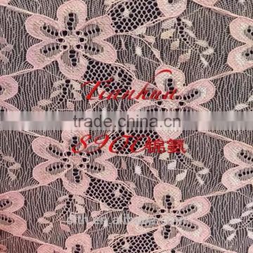 2015 new elastic knitting lace fabric