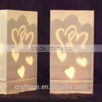 Yankee luminaire candle bags for party dcoration
