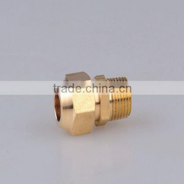 brass&copper flare male connector