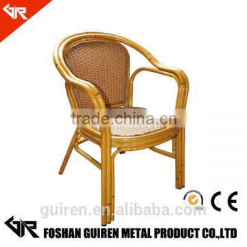 elegant outdoor wicker chair, wonderful choose for garden furniture