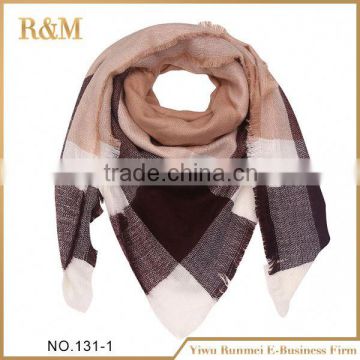 Professional factory supply different types scarf with tassel wholesale