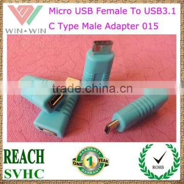 Made in China USB 3.1 Type C Male to Micro USB female Adapter 015