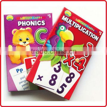 36ct Educational Flash Learning Card in Printed box for Kids