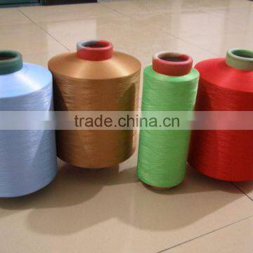 100% dope dyed polyester filament yarn from China