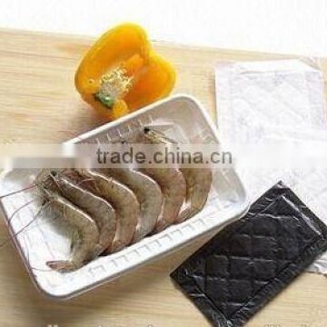 Eco-Friendly Disposable Seafood Tray with pad