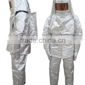 Aluminized PBI Flame Proof cloth for fire fighting suit with SCBA bag