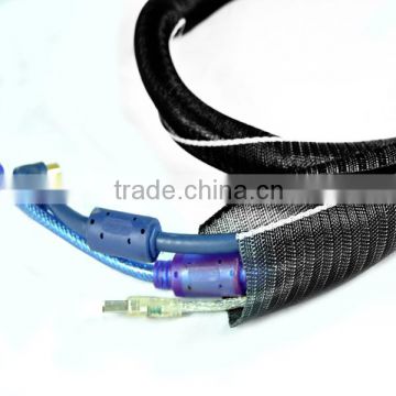 Cable management wrap-Polyester self-closing wrap
