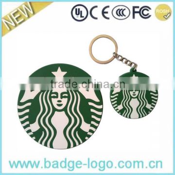 Round Special Creative Keychain for Coffee Shop