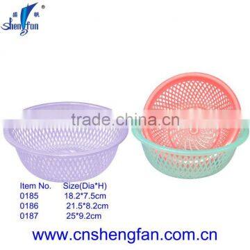 plastic rund basket Di18.2-25cm